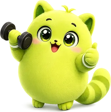 The Dumbly mascot giving a thumbs up